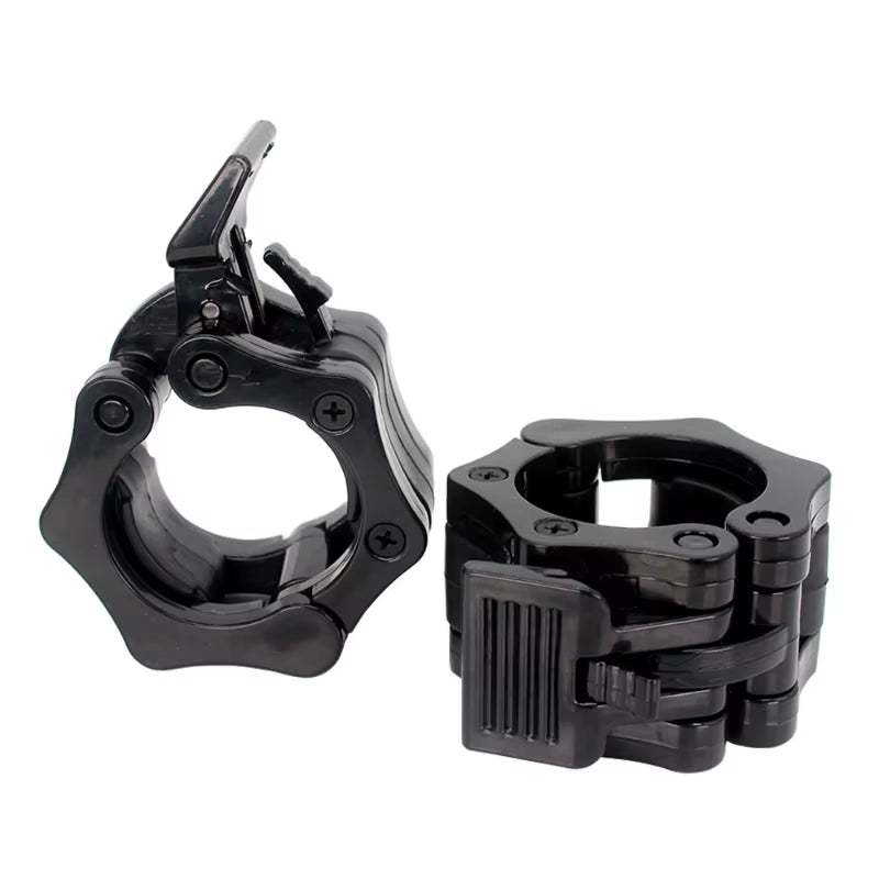 2PCS Dumbbells Clamps Gym Buckle Weight Lifting 1Pair Fitness Accessories Clips Musculation Standard Barbell Clamps