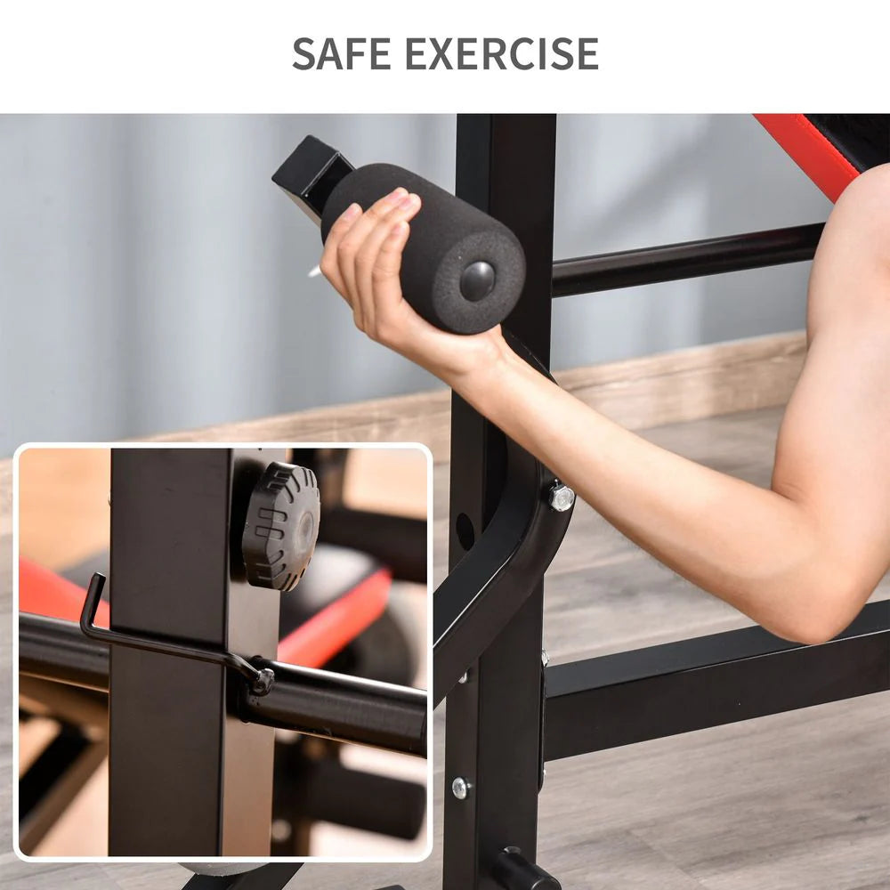 Weight Bench Adjustable Multi-Function Fitness