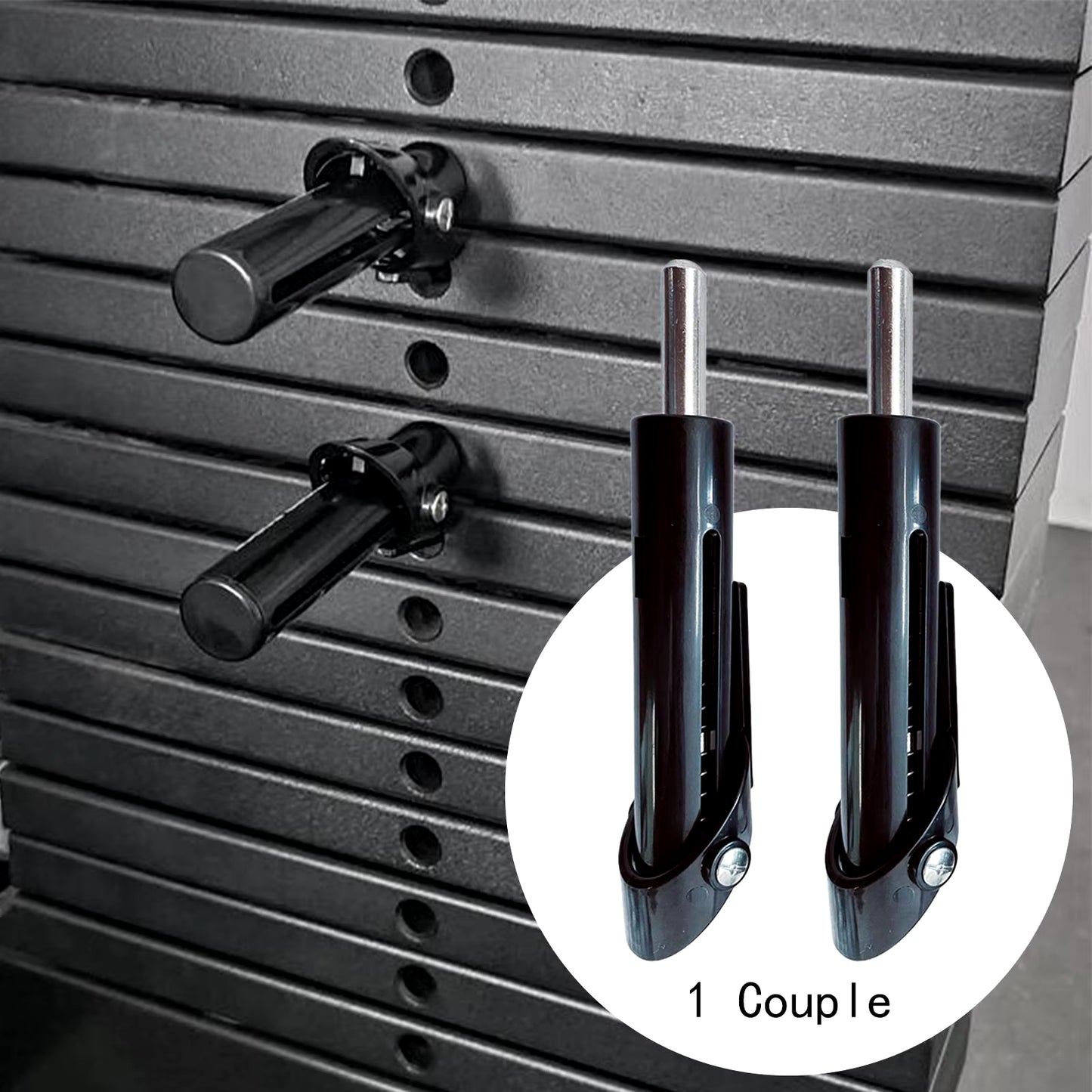 2X Weight Stack Pin Gym Equipment Weight Loading Pin Universal Portable Multifunction Accessories Weight Stack Replacement