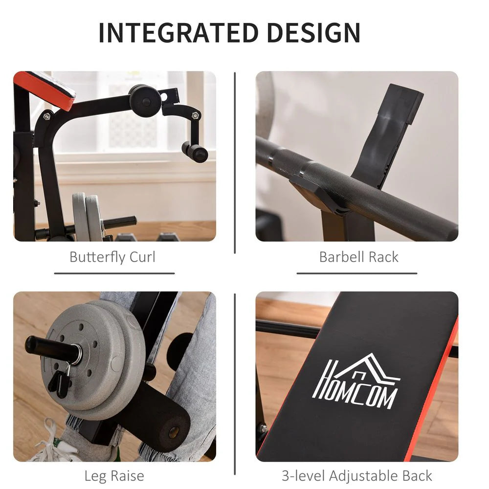 Weight Bench Adjustable Multi-Function Fitness