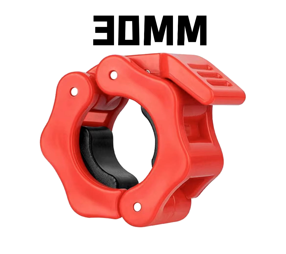 2PCS Dumbbells Clamps Gym Buckle Weight Lifting 1Pair Fitness Accessories Clips Musculation Standard Barbell Clamps