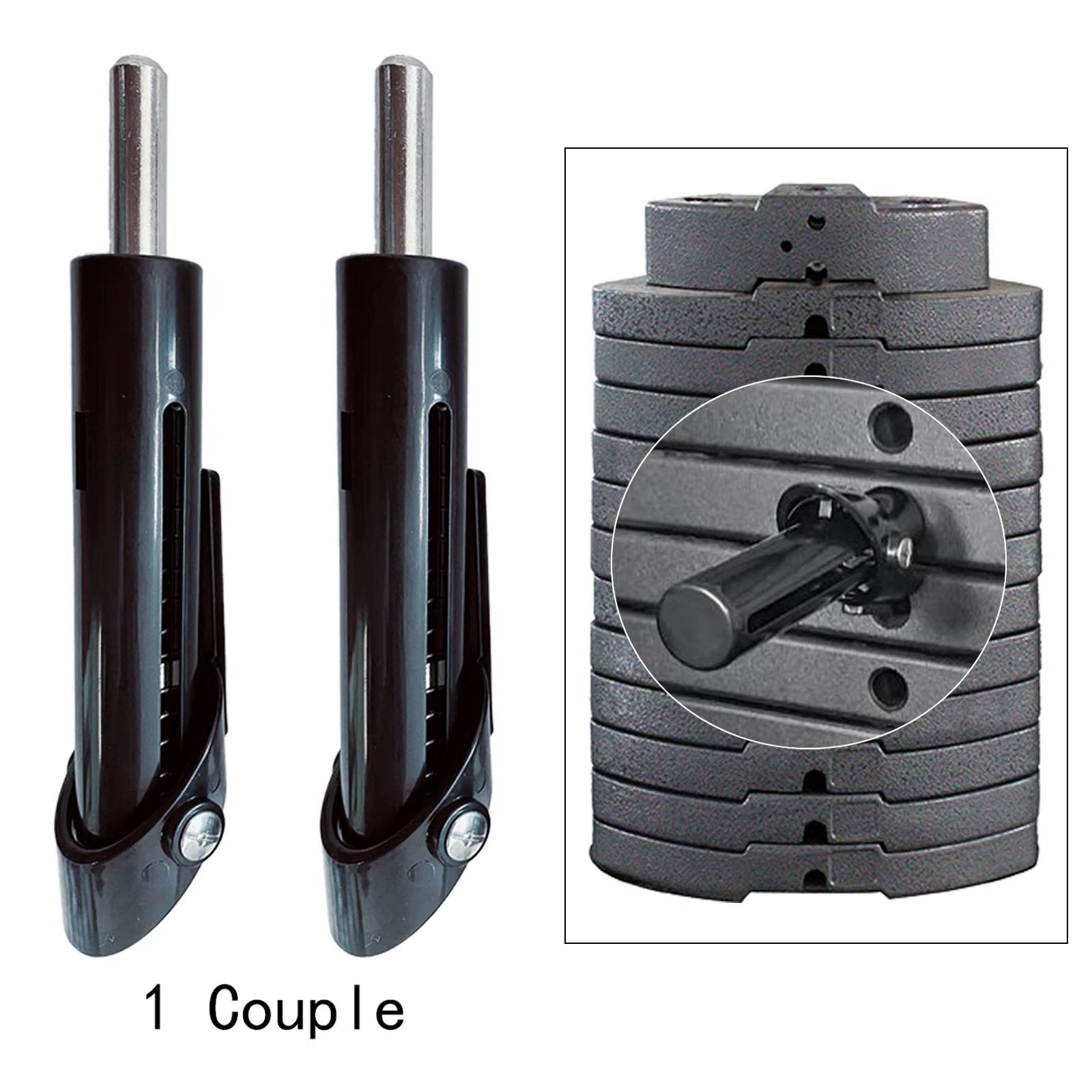 2X Weight Stack Pin Gym Equipment Weight Loading Pin Universal Portable Multifunction Accessories Weight Stack Replacement