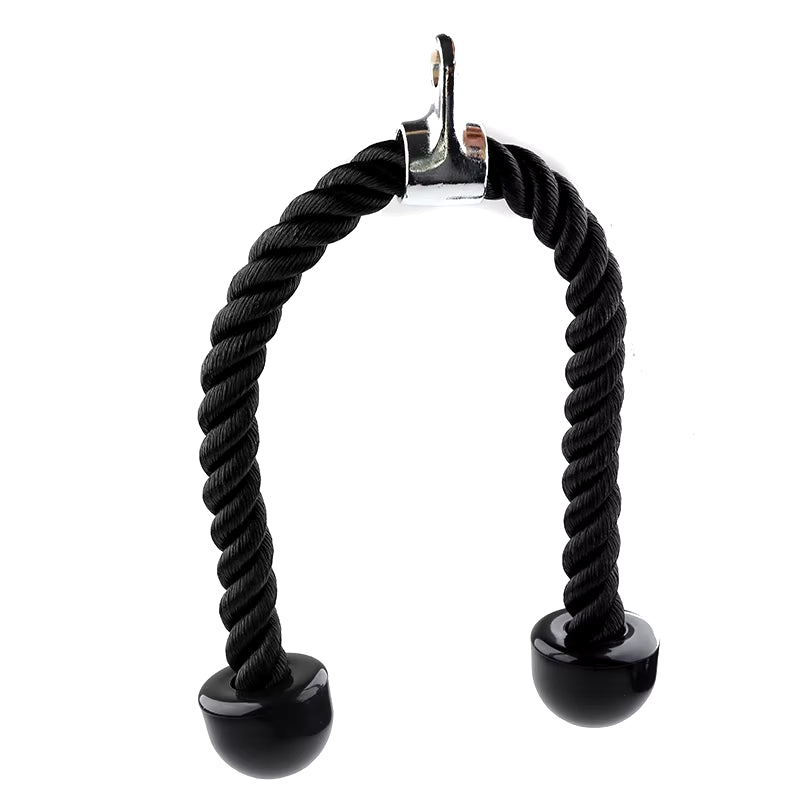 Tricep Rope for Abdominal Crunches Cable Pull Down, Laterals Biceps, Muscle Training, Fitness Body Building Gym Pull Up