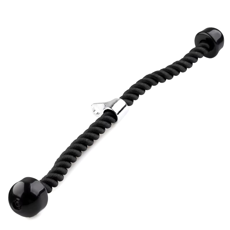 Tricep Rope for Abdominal Crunches Cable Pull Down, Laterals Biceps, Muscle Training, Fitness Body Building Gym Pull Up