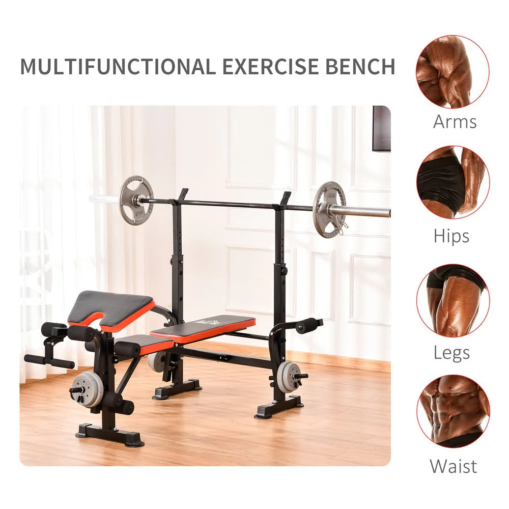 Weight Bench Adjustable Multi-Function Fitness