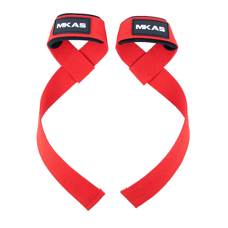 1 Pair Weight Lifting Wrist Straps Gym Fitness Lifting Straps Strength Training Gym Weight Lifting Belt with Non Slip Flex Gel